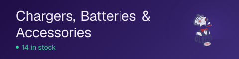 Chargers, Batteries & Accessories